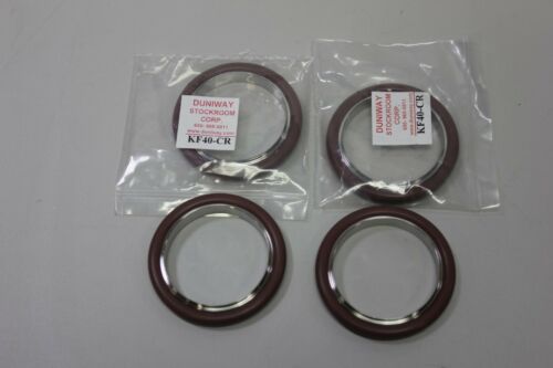 Lot of Unused Duniway KF40-CR Centering Ring With Viton