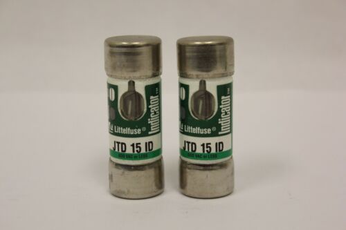 2 Littlefuse JTD 15 ID Time Delay Fuse Fuses 15 Amp