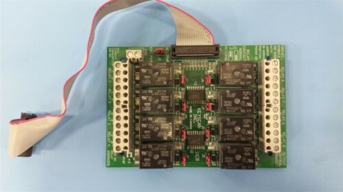 KEYSCAN OCB8 RELAY OUPUT CONTROL BOARD WITH RIBBON CABLE