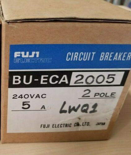 NEW FUJI BU-ECA2005 5A CIRCUIT BREAKER