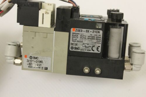 2 SMC ZSE3-0X-21CN ZX1071-Q15MO Vacuum Switch – PALM INDUSTRIAL