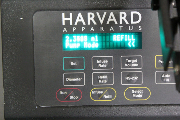 HARVARD APPARATUS PRECISION SYRINGE PUMP PHD 2000 70-2002