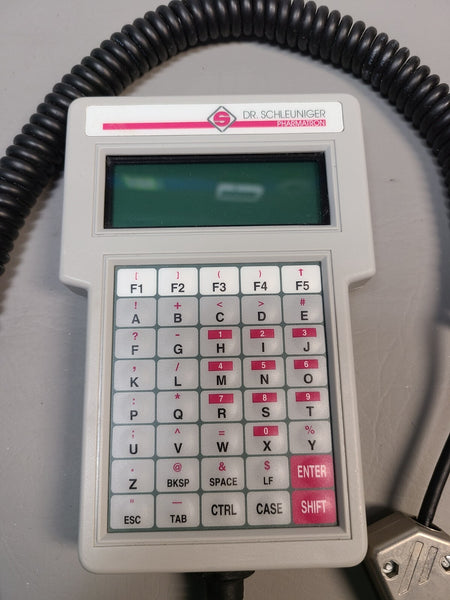 DR. SCHLEUNIGER 6D TABLET HARDNESS TESTER HANDHELD KEYPAD HV40RT-1-PW-SCHLEUNI