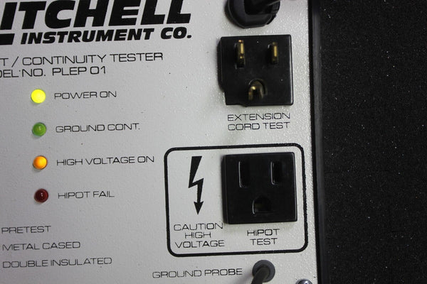 MITCHELL HI-POT CONTINUITY TESTER PLEP 01