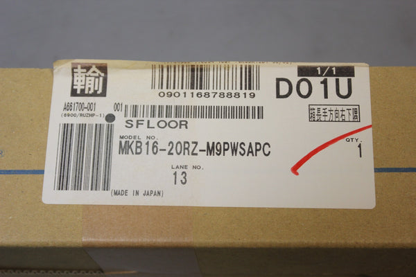NEW SMC SWING CLAMP CYLINDER MKB16-20RZ-M9PWSAPC FACTORY SEALED