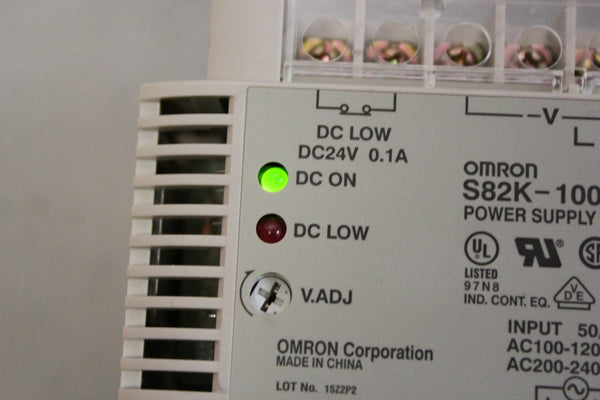 OMRON S82K-10024 POWER SUPPLY