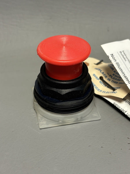 NEW Square D 9001SKR24R Mushroom Button Operator