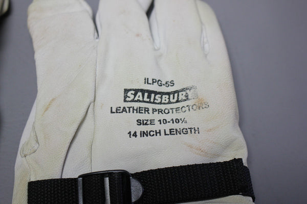 HONEYWELL SALISBURY LEATHER PROTECTED LINEMAN GLOVES  ILPG-5S