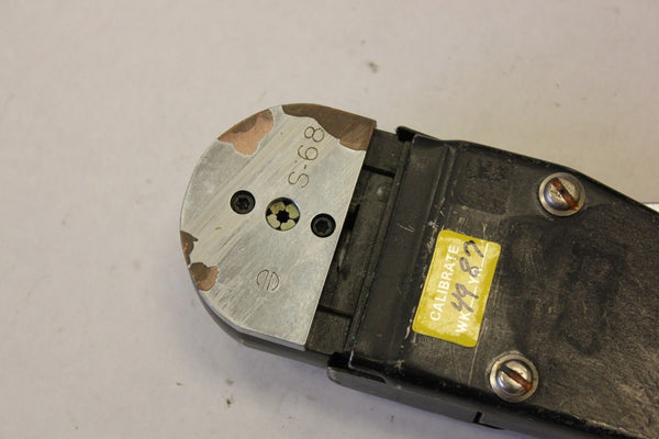 Burndy FCI S-68 Die Crimp Hand Crimping Tool crimper
