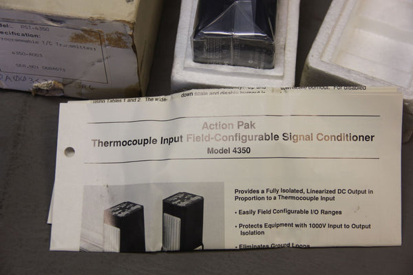 NEW ACTION PAK THERMOCOUPLE SIGNAL CONDITIONER 4350-A003