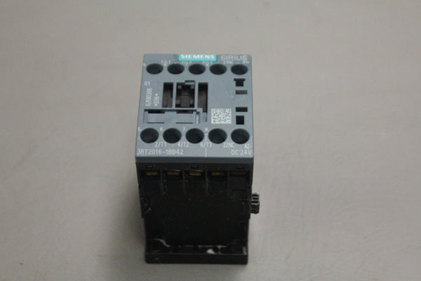 SIEMENS 3RT2016-1BB42 CONTACTOR