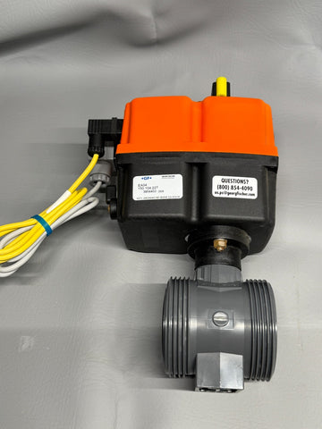 GEORG FISCHER  ELECTRICALLY ACTUATED BALL VALVE  150.104.227  TYPE 546   (B1)