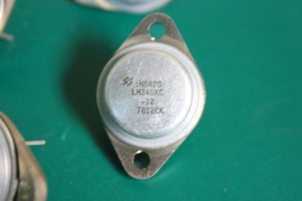 LOT OF 8 NATIONAL LM340KC-12 Voltage Regulator