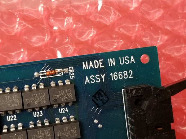 Exclusive Design EDC Digital Signal I/O Board 16682 Rev. A