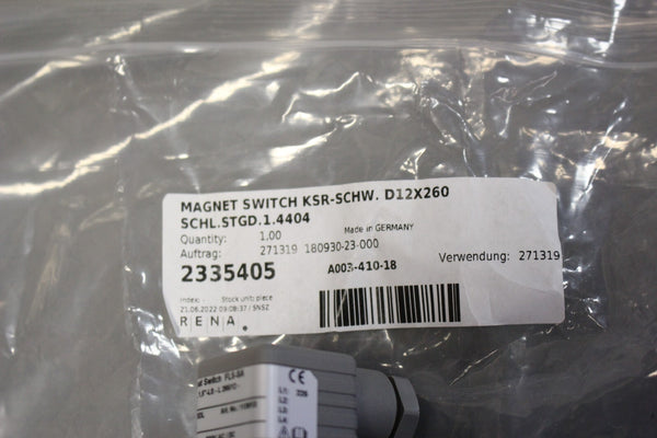 NEW KSR KUEBLER MAGNETIC FLOAT SWITCH FLS-SA ASC4RL 113613