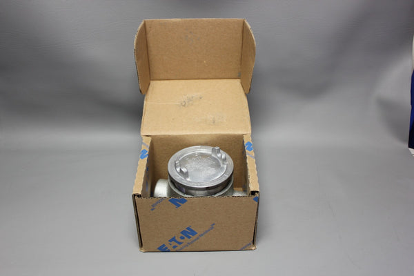 EATON CROUSE-HINDS CONDULET EABT36 1" TYPE T CONDUIT OUTLET BOX WITH COVER
