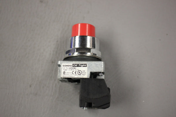 SIEMENS PUSH BUTTON RED 52PM8B2