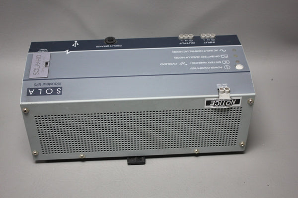 SOLA INDUSTRIAL UPS  SDU 850A