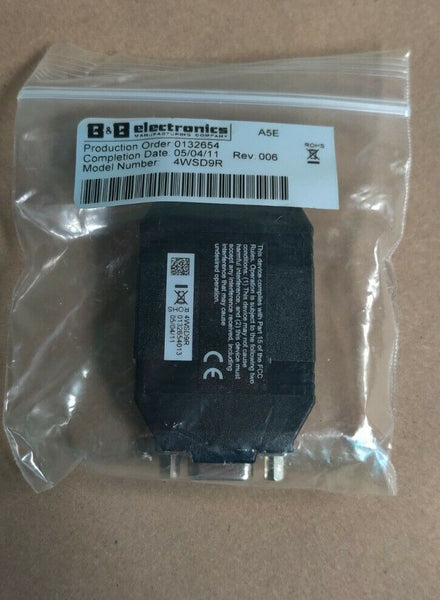NEW B and B  electronics rs-422/485 converter 4wsd9r 