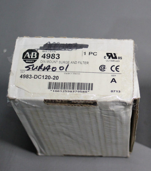 NEW ALLEN BRADLEY SURGE PROTECTOR 4983-DC120-20 SER. A