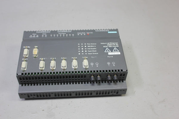 SIEMENS SIMATIC NET INDUSTRIAL ETHERNET OSM ITP62 MODULE 6GK1105-2AA10