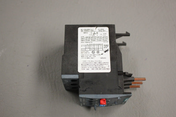 SIEMENS SIRIUS OVERLOAD RELAY 3RU2126-4NB0