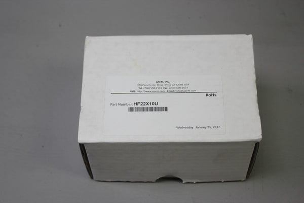 NEW APEM INDUSTRIAL CONTROL HALL EFFECT JOYSTICK  HF22X10U