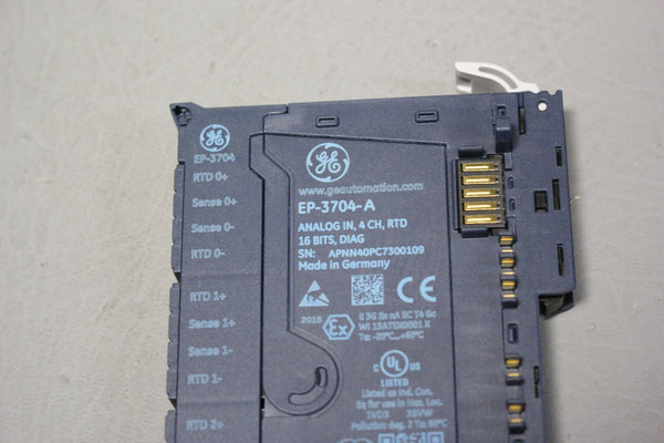 GE ANALOG INPUT RTD MODULE   EP-3704-A