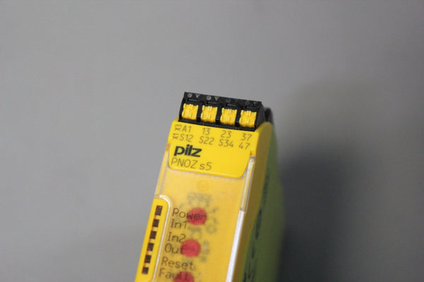PILZ PNOZ s5 SAFETY RELAY  PNOZ s5 24VDC 2n/o 2n/ot  751105