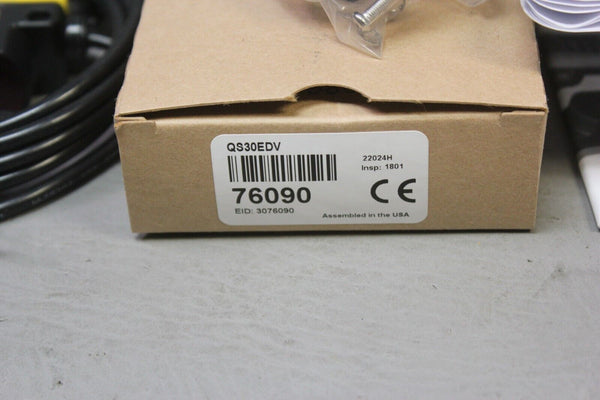 NEW BANNER EXPERT DIFFUSE MODE SENSOR	QS30EDV