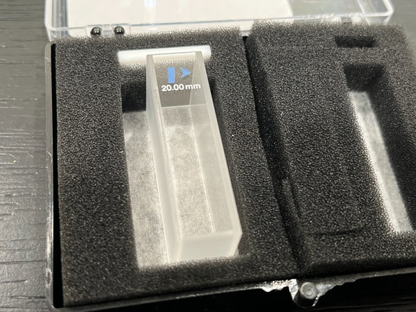 Perkin Elmer Spectroscopy Cell 20mm 2cm light path UV/VIS B0631010