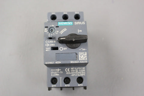 SIEMENS SIRIUS CONTACTOR MOTOR STARTER 3RV2021-4AA10