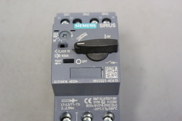 SIEMENS 3RV2021-4EA15 CIRCUIT BREAKER