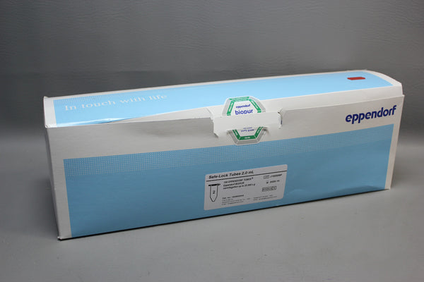 100- Eppendorf 022600044 Snap-Cap 2 mL Microcentrifuge Biopur Safe-Lock Tubes