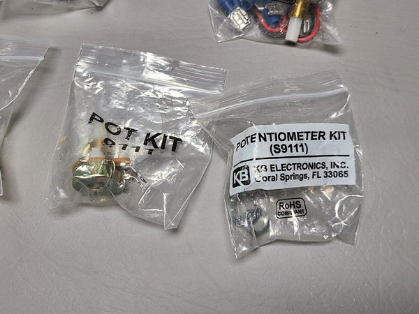 LOT OF NEW KB POTENTIOMETER KITS A36907 9111 A36909 S9111