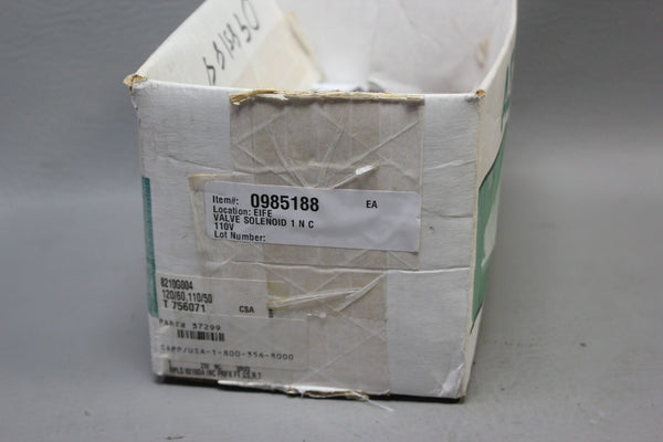 NEW ASCO  RED HAT II SOLENOID VALVE  P/N: 8210G004