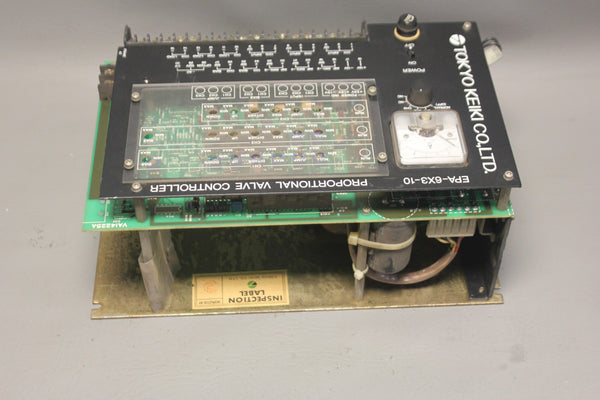 TOKYO KEIKI PROPORTIONAL VALVE CONTROLLER EPA-6X3-10