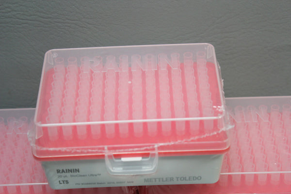LOT OF 5 Mettler Toledo Rainin REF 30389200 20uL BioClean Ultra Tips