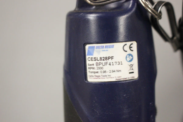 DELTA REGIS TOOLS BECT840N-SS POWER CONTROLLER & ELECTRIC TORQUE SCREWDRIVER