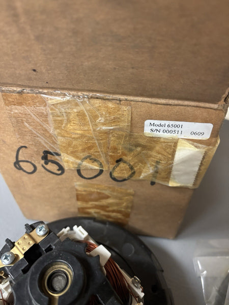 Lamb Electric Ametek Vacuum Motor 119411-00 Model 65001