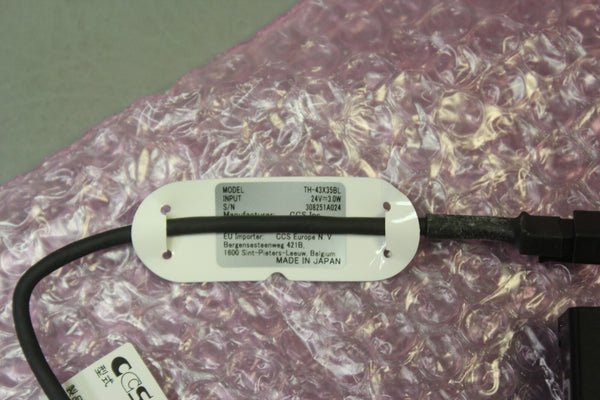 NEW CCS BLUE LIGHT EMITTER FOR MACHINE VISION TH-43X35BL