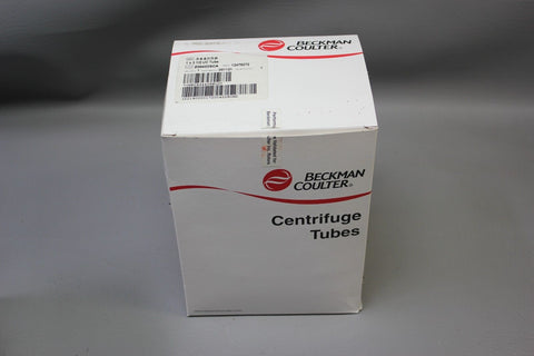 NEW BOX 50 BECKMAN COULTER ULTRA-CLEAR CENTRIFUGE TUBES 344058