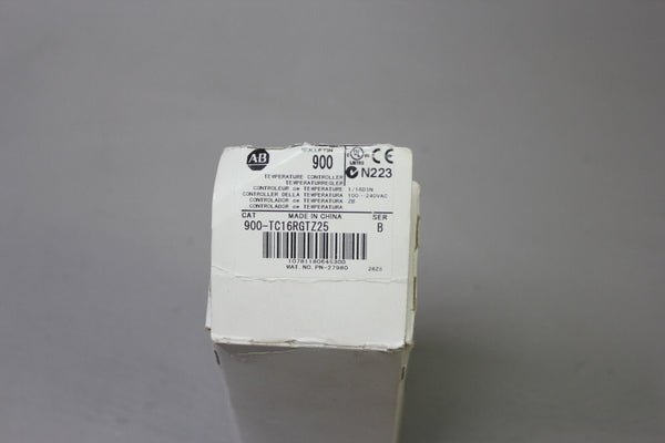 NEW ALLEN BRADLEY TEMPERATURE CONTROLLER 900-TC16RGTZ25 SER B