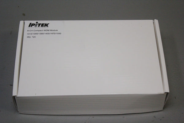 NEW IPITEK COMPACT WDM 6 CHANNEL MODULE 1310-1550nm