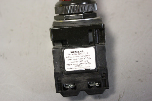 UNUSED SIEMENS RED PILOT LIGHT  52PL4U2