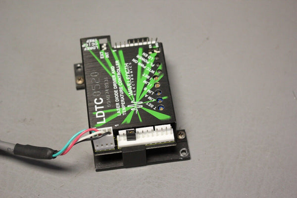 WAVELENGTH LASER DIODE DRIVER & TEMPERATURE CONTROLLER W/ POWER SUPPLY LDTC 0520
