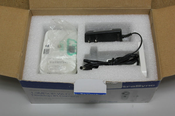 Interlogix UltraSync 1.3MPx IP Wif-Fi Desktop IR Camera RS-3130 New Open Box