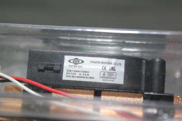 NEW DYNATRON MICROFIN CPU COOLER D32 180 DEGREE P4 1U ACTIVE RENTENTION TYPE