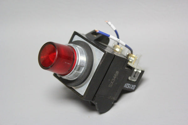 GENERAL ELECTRIC RED PILOT LIGHT CR104PXG48