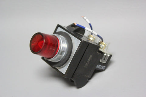 GENERAL ELECTRIC RED PILOT LIGHT CR104PXG48